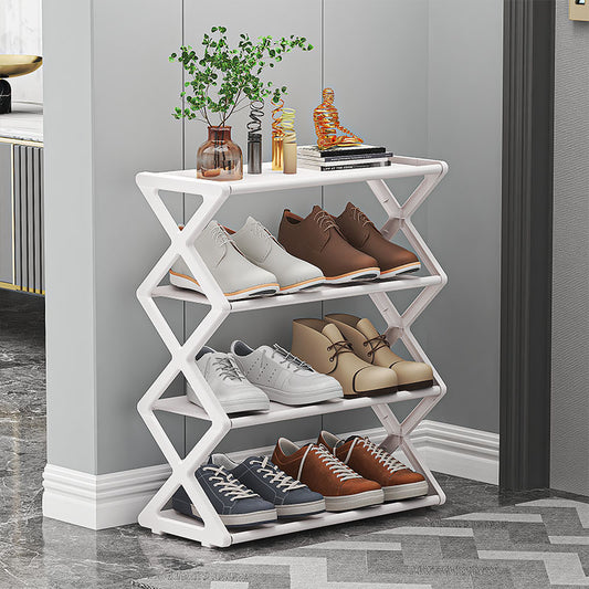 Zapatero Multifuncional X-Type de Dos Niveles