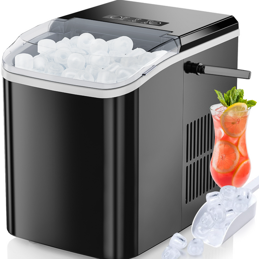 Máquina de Hacer Hielo Portátil para Encimeras