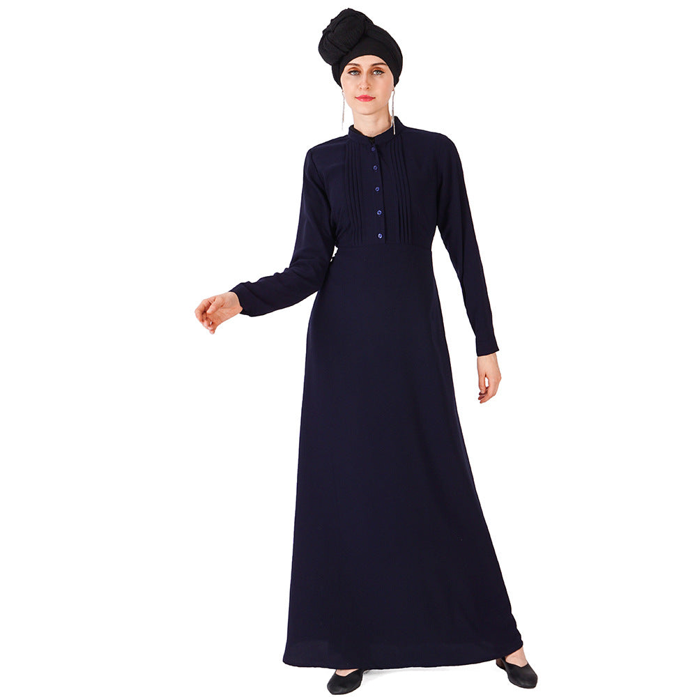 Clásica Túnica Larga y Vestido para Mujeres Musulmanas