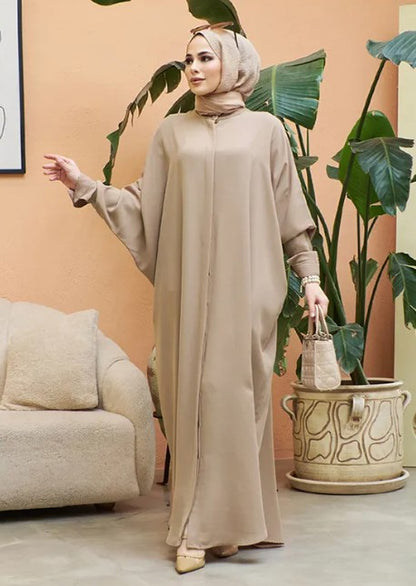 Abaya Long Sleeve Dress for Muslim