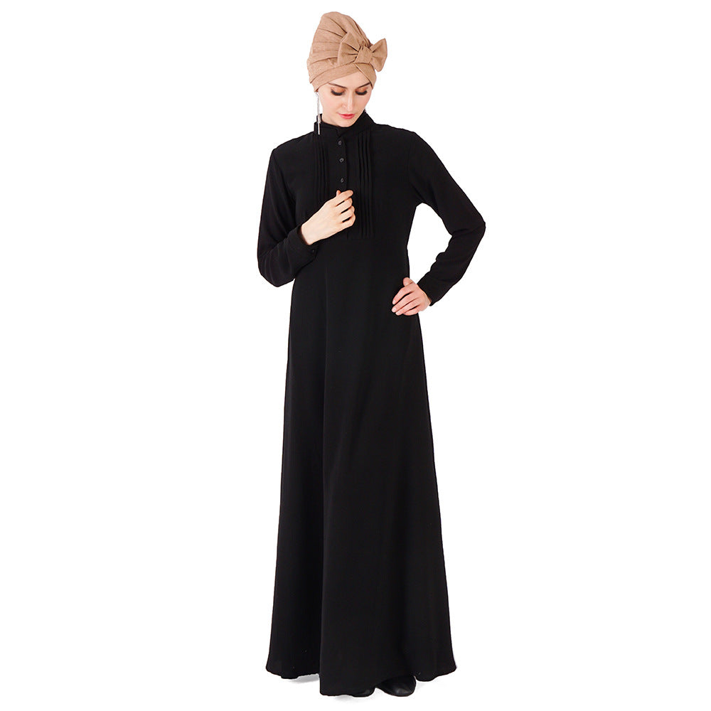 Clásica Túnica Larga y Vestido para Mujeres Musulmanas