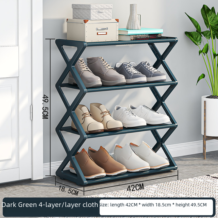 Zapatero Multifuncional X-Type de Dos Niveles
