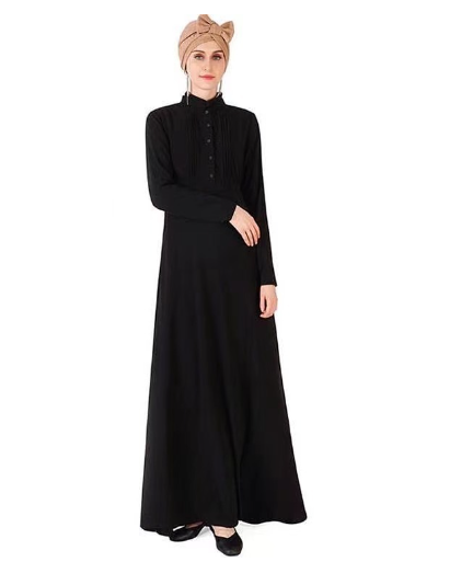 Clásica Túnica Larga y Vestido para Mujeres Musulmanas