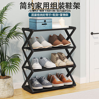 Zapatero Multifuncional X-Type de Dos Niveles
